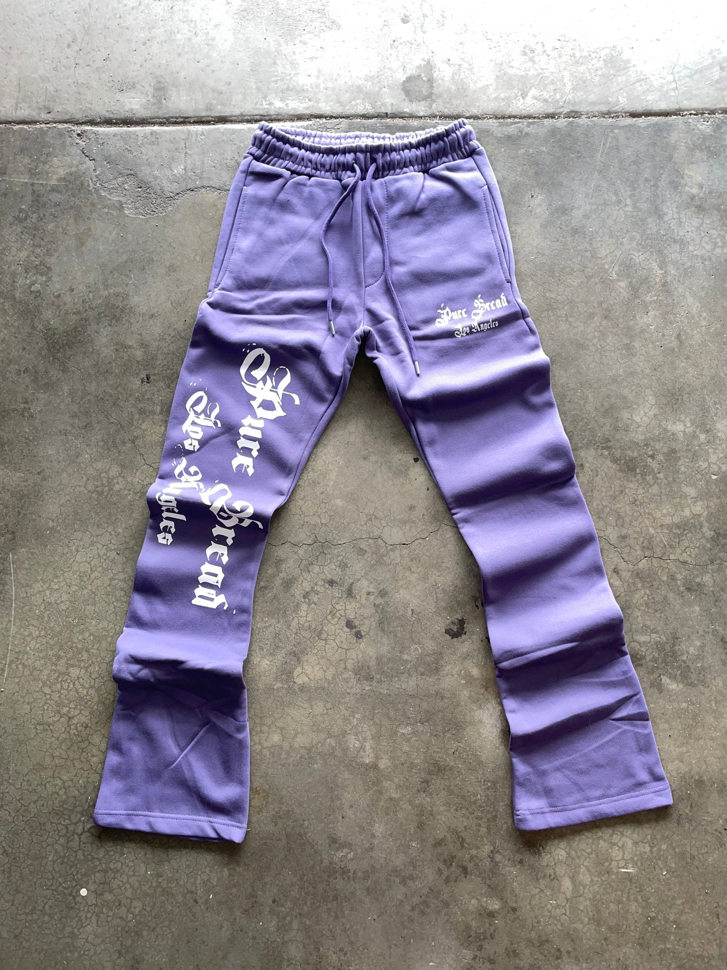 Old English stacked Sweats